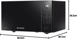 Magnetron met Grill - Oven Apparaat - Snel Eten - Inverter Technologie - 25 Liter Capaciteit - Zwart — thumbnail 5