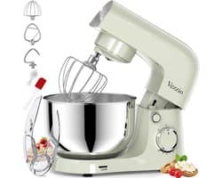 Keukenmachine - Mixer Bakken - Bakken Thuis - 10 Snelheden - 45 Liter Kom - Groen