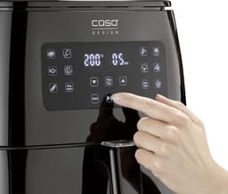 Heteluchtfriteuse XL - Airfryer groot - Gezond Koken - 12 Programma's - 6 Liter - Zwart — thumbnail 5
