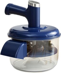 Druiven Schilmachine - Automatische Peller - Snel Fruit Voorbereiden - Stille Werking - 20.8 x 25 cm - Blauw — thumbnail 1