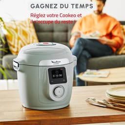 Intelligente Multikoker - Hogedruk Koker - Snel Maaltijden Bereiden - Duizenden Recepten Direct - 6 Liter Capaciteit - Eucalyptus — thumbnail 2