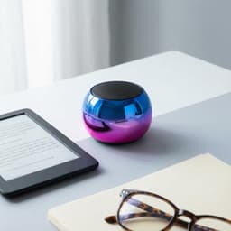 Oneay Draagbare mini Bluetooth-speaker – Oplaadbare bolvormige speaker met krachtig geluid en verbeterde bas – Compact design voor thuis, reizen, feestjes, buiten en bureaugebruik — thumbnail 2