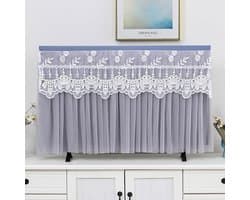 TV Hoes - Scherm Beschermhoes - Stof Vrij Houden - Universele Pasvorm - 47-50 Inch - Grijs