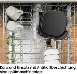 Digitale Heteluchtfriteuse - Compacte Airfryer - Snel Gezond Koken - Kijkvenster en Hi-Fry - 57 Liter Capaciteit - Zwart — thumbnail 5