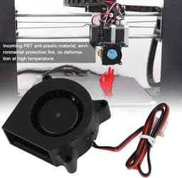 Dailygoods - Dailygoody - Turbo Blower Koelventilator - 24V voor 3D Printers - Hoge Winddruk voor optimale koeling - Energiezuinig - Betrouwbare prestaties - Stil — thumbnail 4