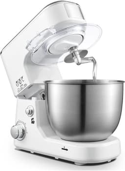 Keukenmachine - Deegmixer Garde - Bakken en Koken - Krachtige 1000W Motor - 5L Kom - Wit — thumbnail 1