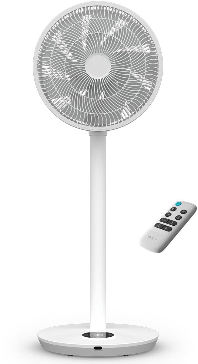 Duux Whisper Flex 2 - Statiefventilator zonder WiFi - Staande Ventilator Geruisloos - Wit — afbeelding 1