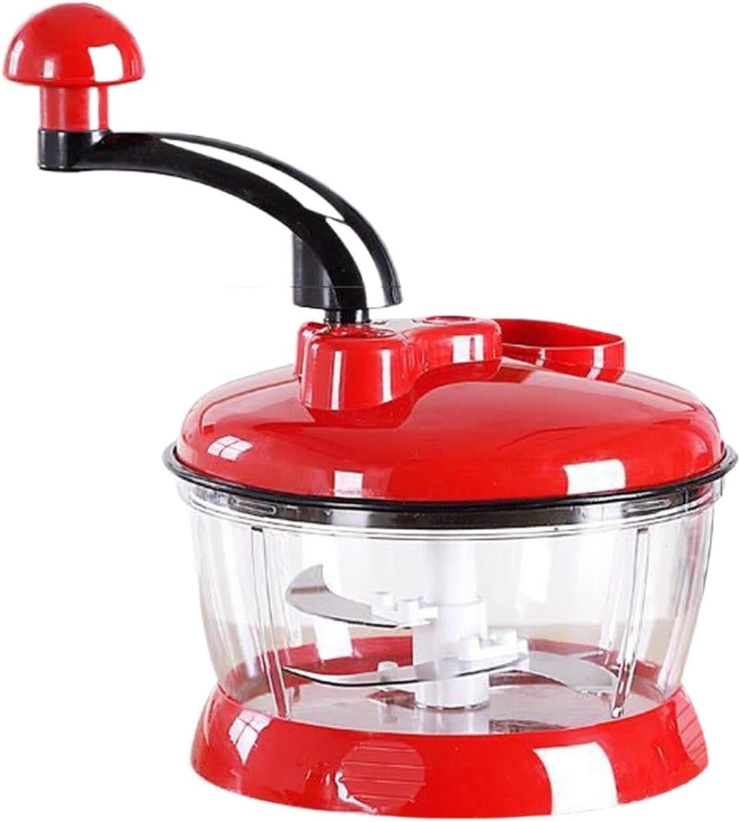Handmatige Keukenmachine - Groente Hakker - Maaltijden Voorbereiden - Hoge Volumecapaciteit - 17.7 x 21.8 cm - Niet gespecificeerd — afbeelding 1