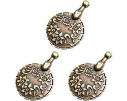 Set van 3 Metalen Circulaire Draadknippers voor Vintage Stijl, Ideaal voor Stofsnijden, Quilten en DIY Creaties