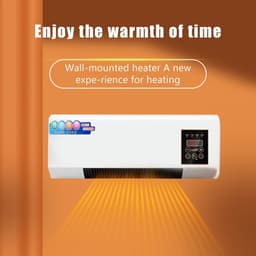 Draagbare Airco - Verwarming Ventilator - Comfort Binnenklimaat - Fluisterstil Werking - 2000W - Wit — thumbnail 3
