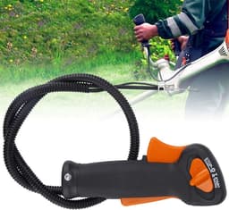 Dailygoods- Gasschakelaar 100% nieuw - Geschikt voor FS120/FS200/FS250 - Professionele afwerking - Eenvoudige installatie - Hoogwaardig kunststof - Onderdeelnummer 4128 790 1301 - Gashendel — thumbnail 2