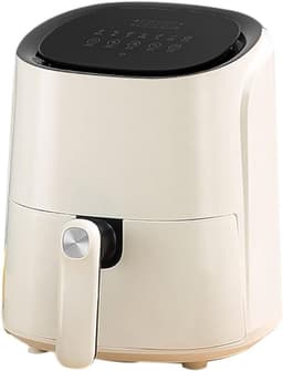 Airfryer 4.6L - Olievrije Frituurpan - Gezond Koken - Digitale Display - 4.6L - Rood — thumbnail 3