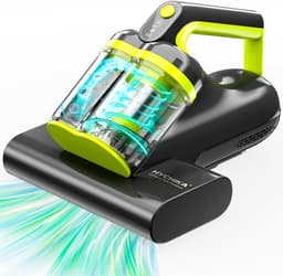 Mijtstofzuiger voor Matras en Bank – UV-C Anti-Allergie Stofzuiger – Handstofzuiger met HEPA Filter – Voor Matrassen, Banken en Stoffering — thumbnail 1