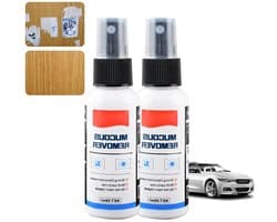 Effectieve Verwijderaar voor Hechtingen en Stickers, Snel en Eenvoudig, Verwijdert Lijmresten, 2-Pack