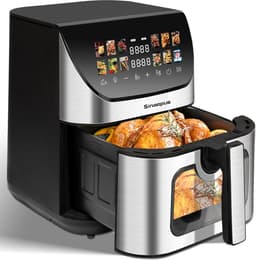 XXL Heteluchtfriteuse met Kijkvenster en LED-Display, 9 Liter — thumbnail 1