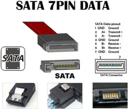 SATA ESATA Adapter - Converter Extender - Externe Opslag Uitbreiden - Met Gesp - 2 Stuks - Zwart — thumbnail 5
