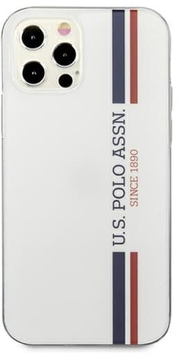 U.S. Polo Assn. Tricolor Collectie - iPhone 12 Beschermhoes - Wit - Luxe - Stevige Bescherming — thumbnail 5