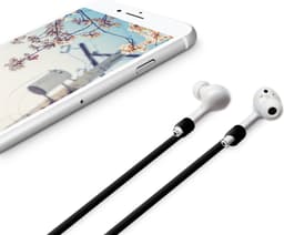 kwmobile Riem geschikt voor Huawei FreeBuds Hoofdtelefoon - Koptelefoonhouder Riem in Zwart — thumbnail 3