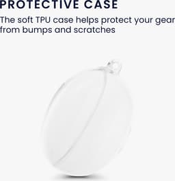 kwmobile Earphones Case for Huawei Freebuds 5i Case - Clear TPU Silicone Earbuds Cover - Transparent — thumbnail 4