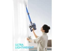 Draadloze Stofzuiger 4 in 1 met 23000PA Zuigkracht en LED Verlichting - 200W Lichtgewicht Handstofzuiger voor Harde Vloeren en Tapijt