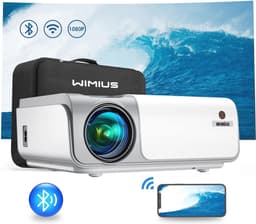 Full HD 1080P Beamer met 4K Ondersteuning en 5G WiFi — thumbnail 1