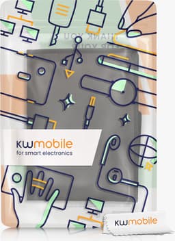kwmobile heteluchtfriteuse beschermhoes geschikt voor Philips Essential Airfryer XXL - Kunststof hoes voor friteuse in donkergrijs — thumbnail 3