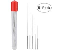 Roestvrijstalen Reinigingsnaalden 3D-printer - 5 stuks 0,2-0,6 mm