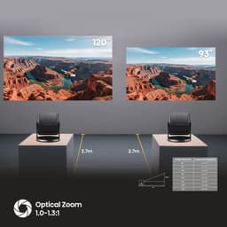 Hisense C3 4K Triple Laser Projector, 65 tot 300 inch, 2500 ANSI lumen, Dolby Vision, IMAX Enhanced — thumbnail 5