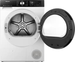 Hisense DH3S902BWCC - Condensdroger - 9 kg - Vrijstaand - Voorbelading - Warmtepomp - Wit - Draaiknop - TouchControl - 63 dB(A) - Ion Refresh - Allergy Care - Auto Dry — thumbnail 4