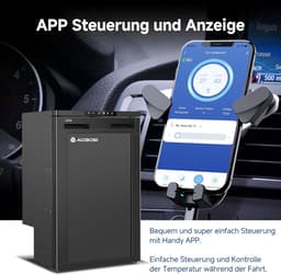 Mobiele Koelkast – Compressor Koelkast – Draagbare Koelkast – Camper Koelkast – Auto Koelkast – 83 Liter Inhoud – App Bediening & Instelbare Temperatuur -20°C tot 8°C — thumbnail 5