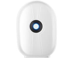 Slimme luchtreiniger en ontvochtiger van 500 ml met 24-uurs timer, stille werking, multifunctioneel voor diverse ontvochtigingsbehoeften.