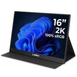 Portable Monitor Flex 15.6" QHD - 100% sRGB Draagbare monitor met USB-C & HDMI - Extra scherm laptop - Plug & Play - Incl. Beschermhoes — thumbnail 1