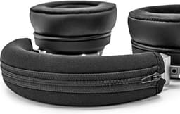 Vervangende hoofdband met ritskussens voor hoofdtelefoon - zwart, compatibel met diverse modellen — thumbnail 2