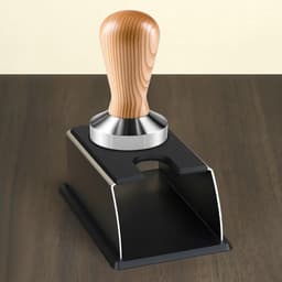 Espresso Tampstation - Barista Accessoires - Perfecte Espresso - Universele Pasvorm - 305g Gewicht - Roestvrij Staal — thumbnail 3