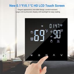 Slimme Wifi Draadloze Thermostaat met App Controle en Sensoren — thumbnail 4