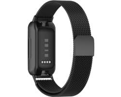 Go Go Gadget - Smartwatch Bandje - Geschikt voor FitBit Inspire 3 - Magneetsluiting - Zwart