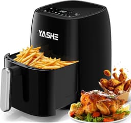 Heteluchtfriteuse met LED Touchscreen, 1500W, 6 Programma's, Instelbare Timer en Temperatuur — thumbnail 1