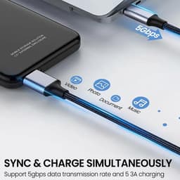 Externe Schijf Kabel - Data Kabel - Snelle Data Overdracht - Dubbel Afgeschermde Kern - 5Gbps USB 3.0 — thumbnail 5