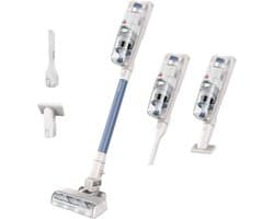 Steelstofzuiger - Draadloze Stofzuiger - Dagelijks Schoonmaken - Klitvrije Borstelrol - 40 Min Gebruik - Wit