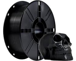 PLA+ 3D Printer Filament 1.75mm Zwart (1 kg) - Hoge Precisie en Sterkte