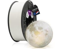 PLA 3D Printer Filament 1.75mm - HD Phantom Wit - 300g Spoel - Hoge Precisie