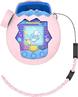 Allecto- beschermhoes voor Tamagotchi Paradise - siliconen stootvaste case cover - ultradun - geen geur - siliconen hoes - roze - geschikt voor Tamagotchi Paradise — thumbnail 1