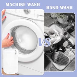 Wasmachine wasnet voor 2 paar schoenen, bescherming en schone was — thumbnail 2