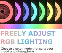 Slimme LED Plafondlamp met Ventilator - Dimbaar, Moderne Verlichting, Instelbare Windsnelheden — thumbnail 3