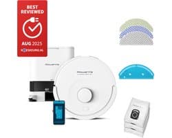 Rowenta X-Plorer Serie 90 RR8797WH ANIMAL Robotstofzuiger met Leeg- en oplaadstation Wit