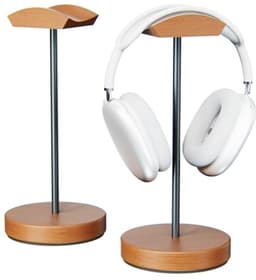 Houten Hoofdtelefoonstandaard - Stijlvolle en Ruimte Besparende Hanger voor Gaming en Kantoor — thumbnail 1