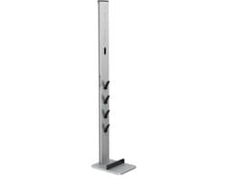 Stand Organizer voor Stofzuigers - Aluminium - Zwart/Zilver