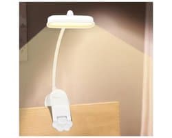 Leeslamp, flexibele, 360° oplaadbare USB-leeslamp, bescherming tegen verduistering, geschikt voor boekenliefhebbers, beddengoed, kantoorartikelen, reisartikelen