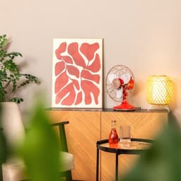 Tafelventilator Cecotec EnergySilence 1090 RetroDesk 40 W Rood — thumbnail 4