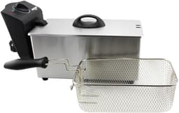 Elektrische Friteuse 3 Liter 2000W Roestvrij Staal Met Temperatuurregeling — thumbnail 6
